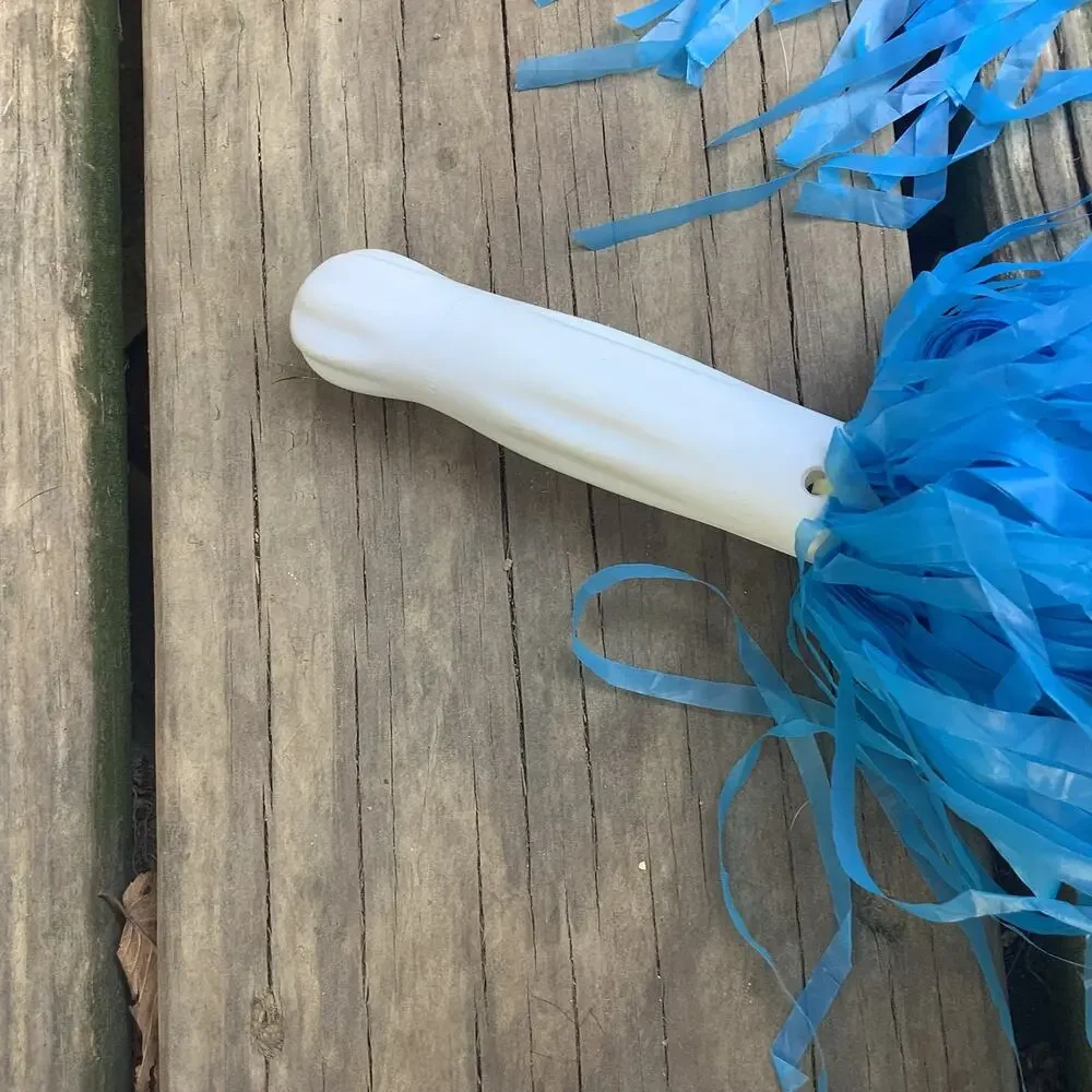 Cheerleading Pom Poms Pair Aqua Teal Miami Dolphins 14
